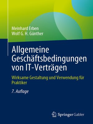 cover image of Allgemeine Geschäftsbedingungen von IT-Verträgen